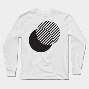 overlapping circles design Long Sleeve T-Shirt
